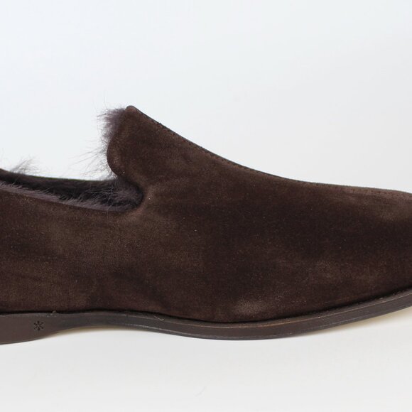 NEW UGG Suede Genuine Shearling Lined Slipper - Picture 10 of 12